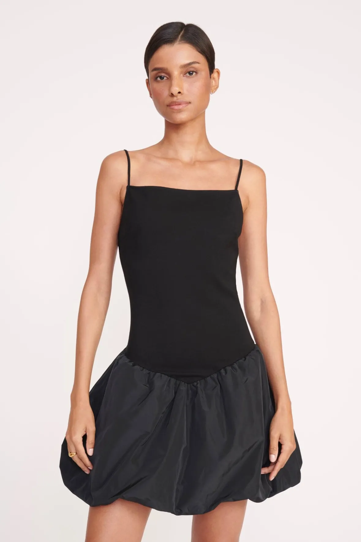 Dresses<STAUD ABLEE DRESS BLACK