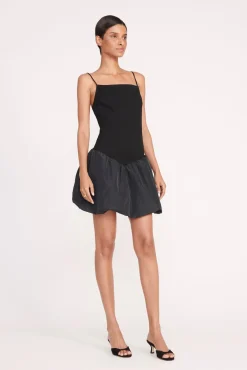 Dresses<STAUD ABLEE DRESS BLACK