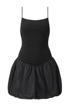 Dresses<STAUD ABLEE DRESS BLACK