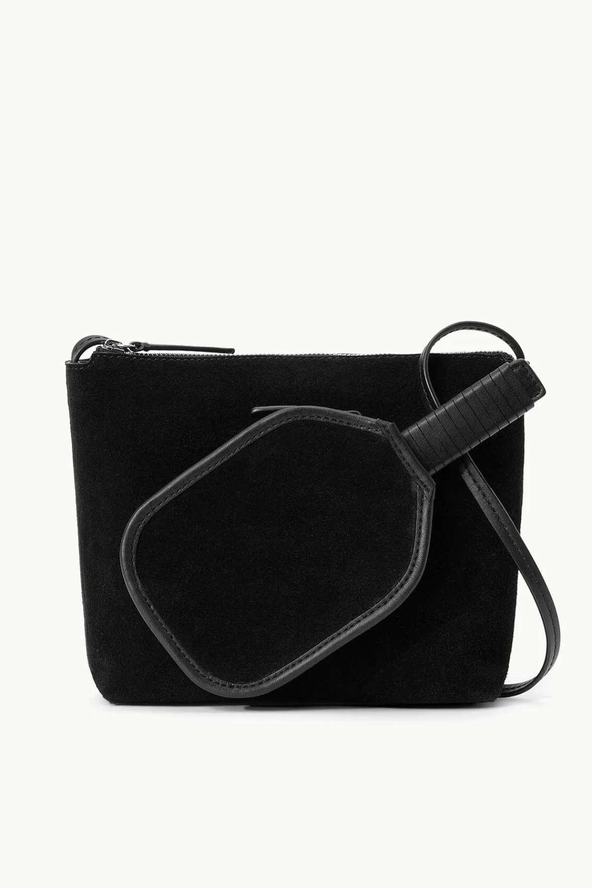 STAUD Court<STAUD ACE CROSSBODY BAG BLACK