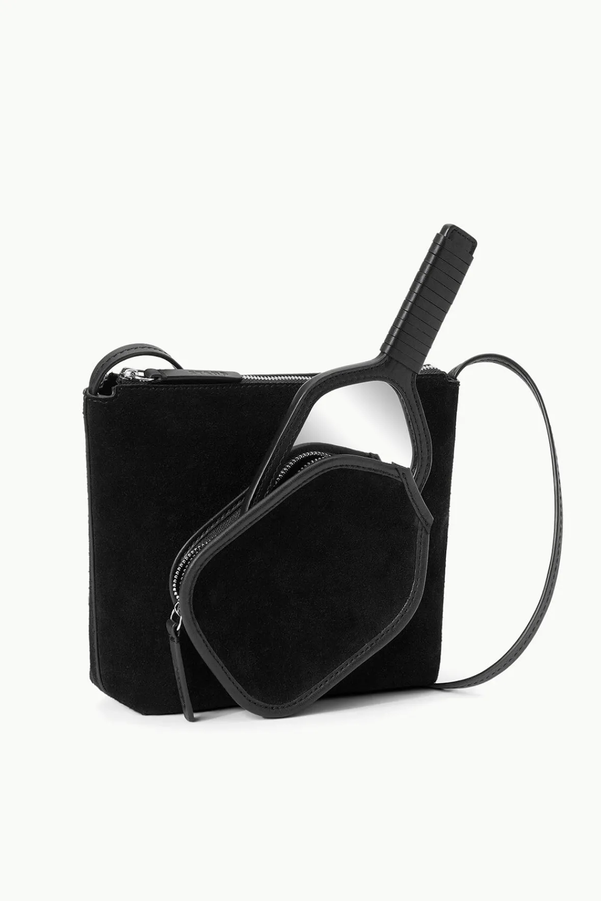 STAUD Court<STAUD ACE CROSSBODY BAG BLACK
