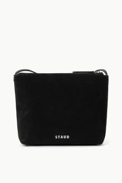 STAUD Court<STAUD ACE CROSSBODY BAG BLACK