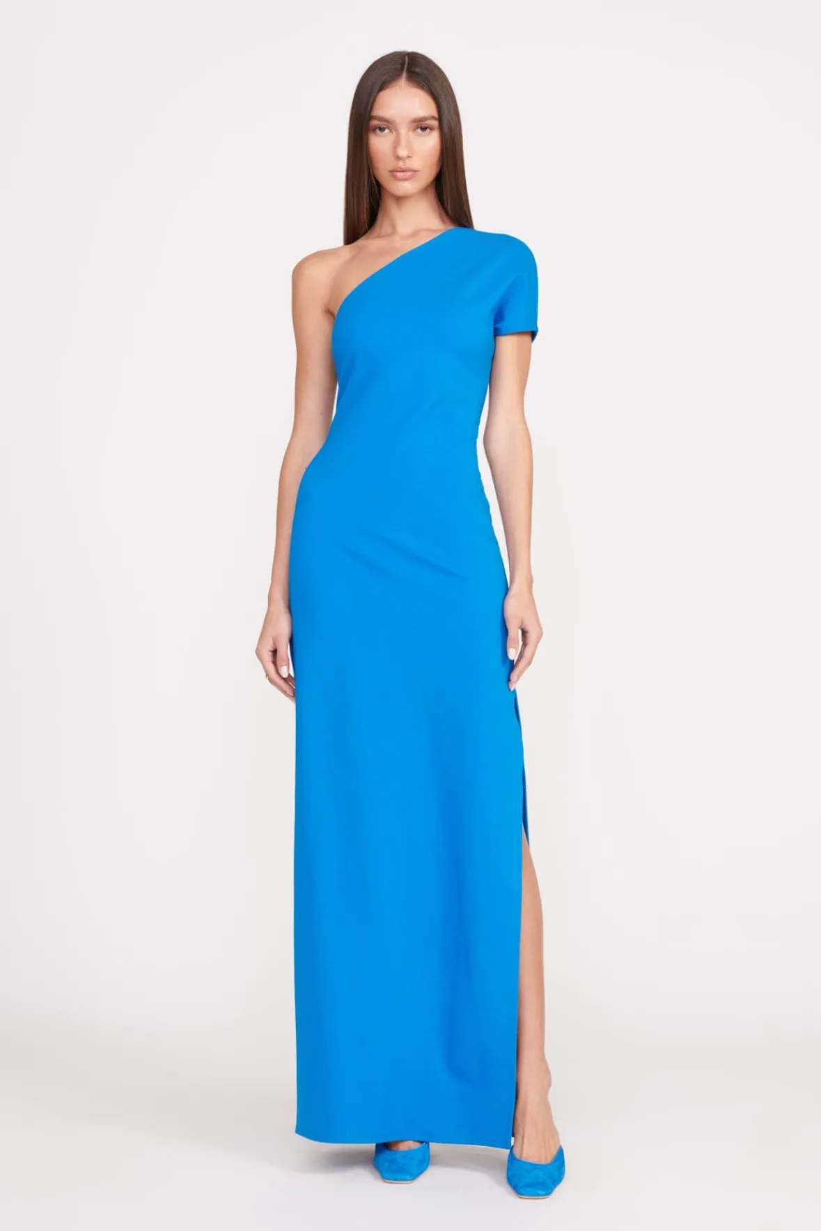 Dresses<STAUD ADALYNN DRESS DIRECTOR BLUE DIRECTORBLUE