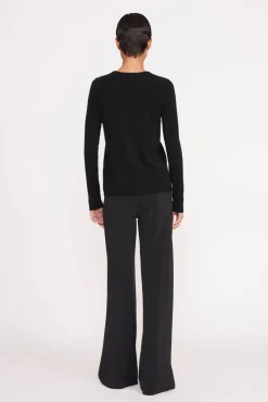 Knits<STAUD ADAN CARDIGAN BLACK