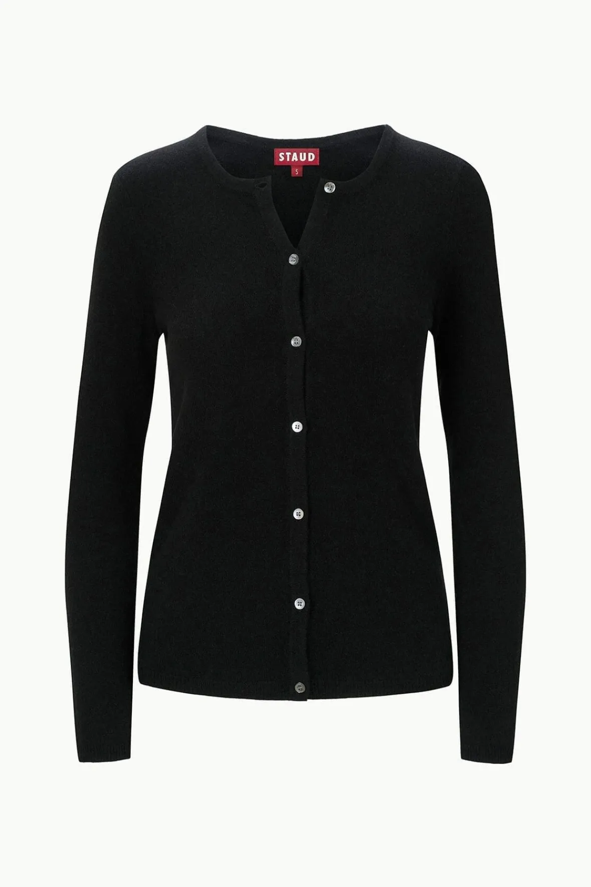 Knits<STAUD ADAN CARDIGAN BLACK