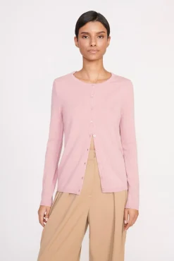 Knits<STAUD ADAN CARDIGAN  CHERRY BLOSSOM CHERRYBLOSSOM
