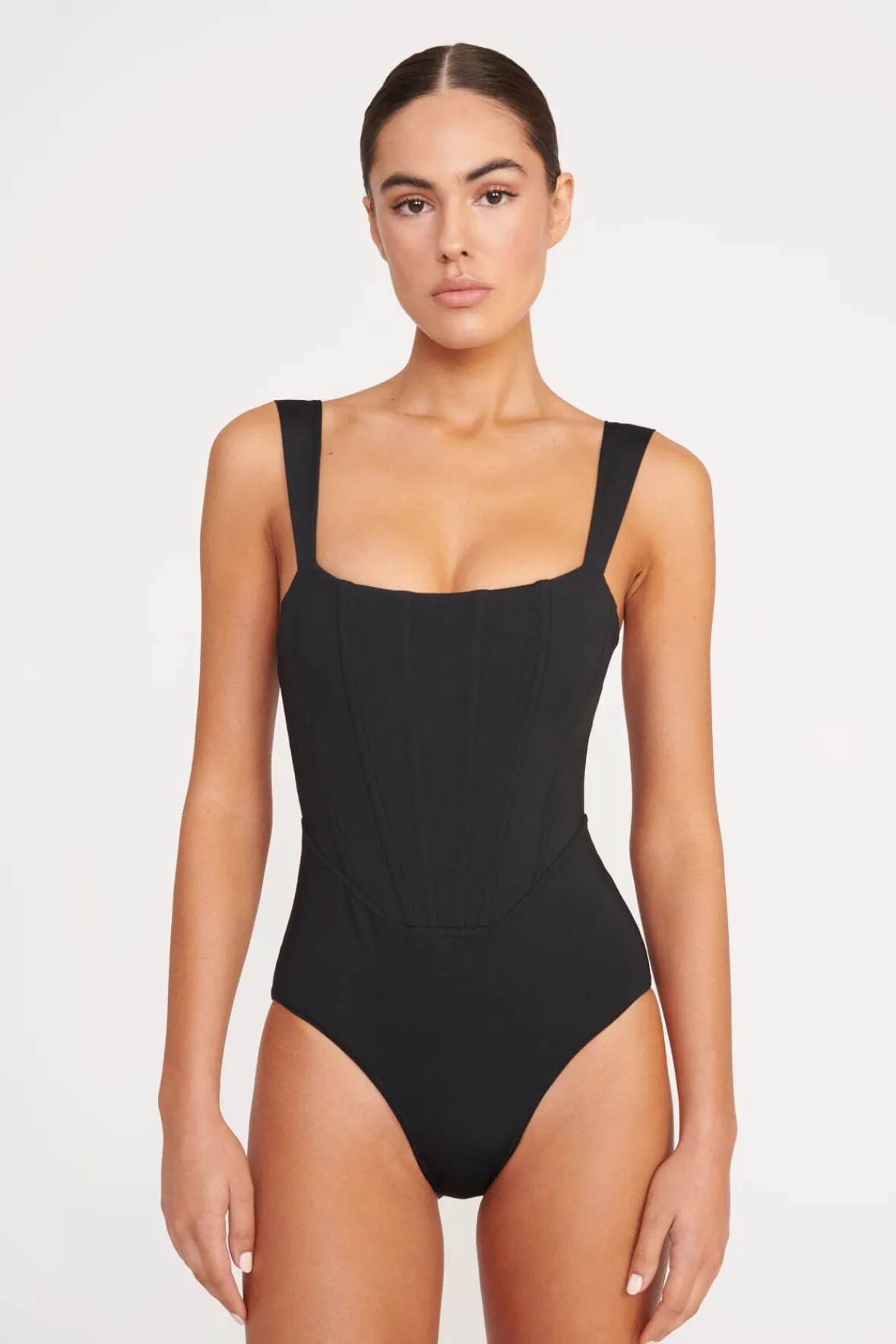 One Pieces<STAUD ADELAIDE ONE PIECE BLACK
