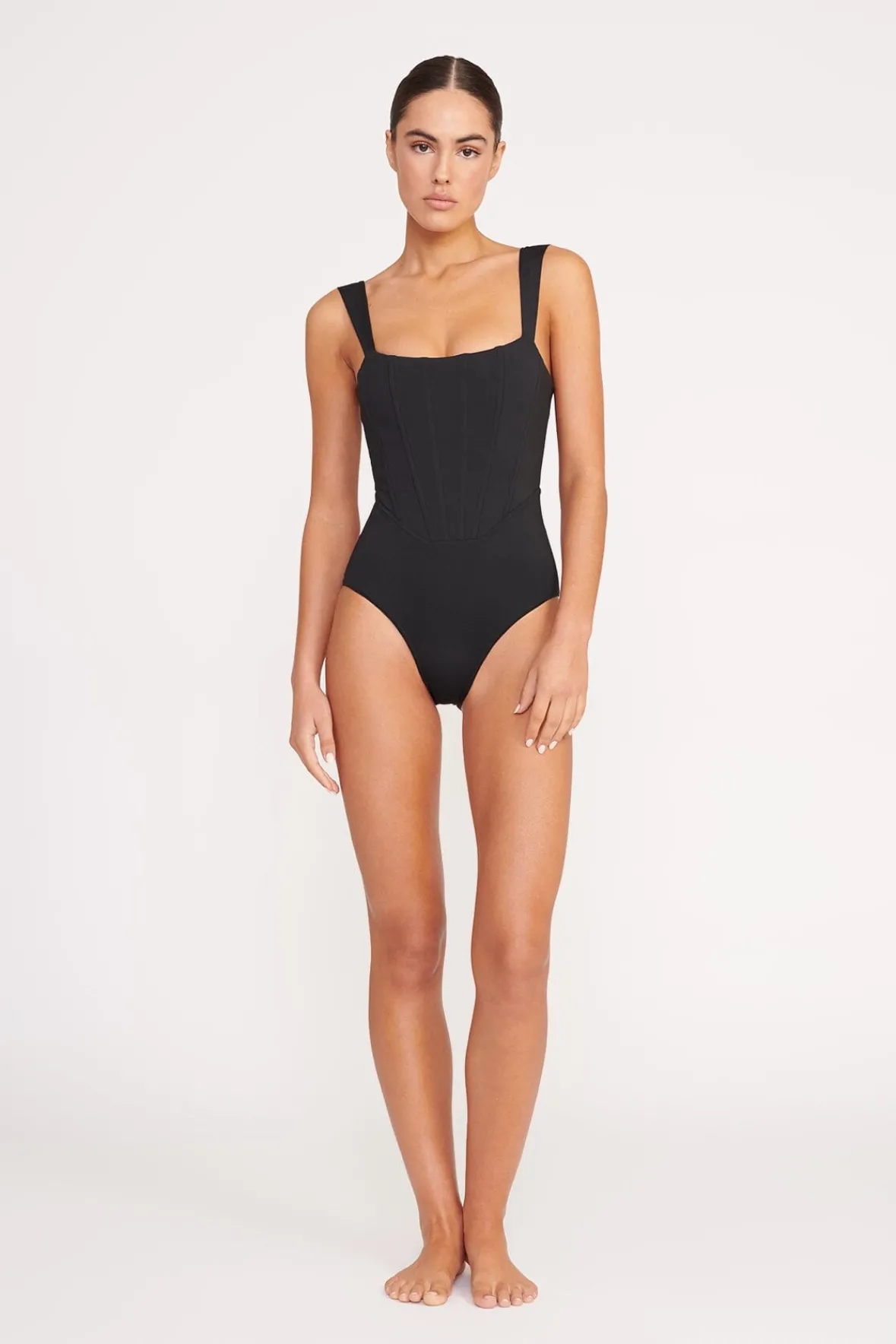 One Pieces<STAUD ADELAIDE ONE PIECE BLACK