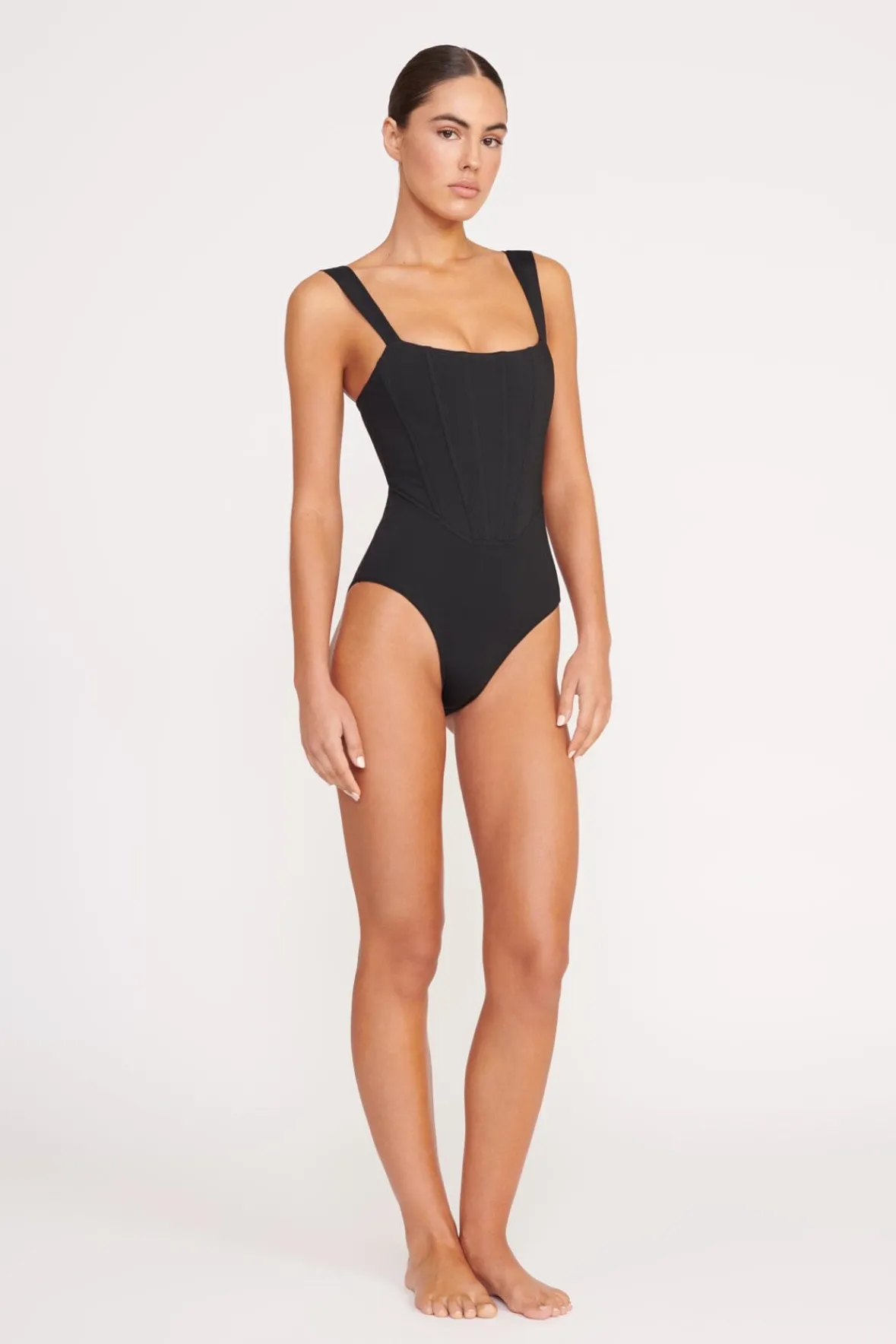 One Pieces<STAUD ADELAIDE ONE PIECE BLACK