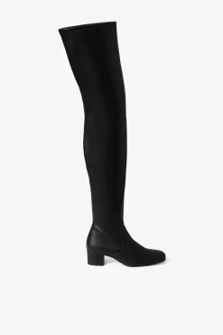 Boots<STAUD AIMEE BOOT   VEGAN LEATHER BLACK