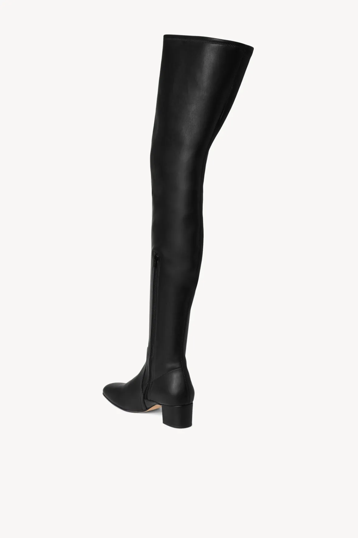 Boots<STAUD AIMEE BOOT VEGAN LEATHER BLACK