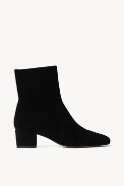Boots|The Boot Shop<STAUD AIMEE SHORT BOOT BLACK SUEDE BLACKSUEDE