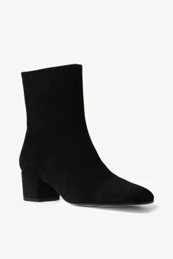 Boots|The Boot Shop<STAUD AIMEE SHORT BOOT  BLACK SUEDE BLACKSUEDE