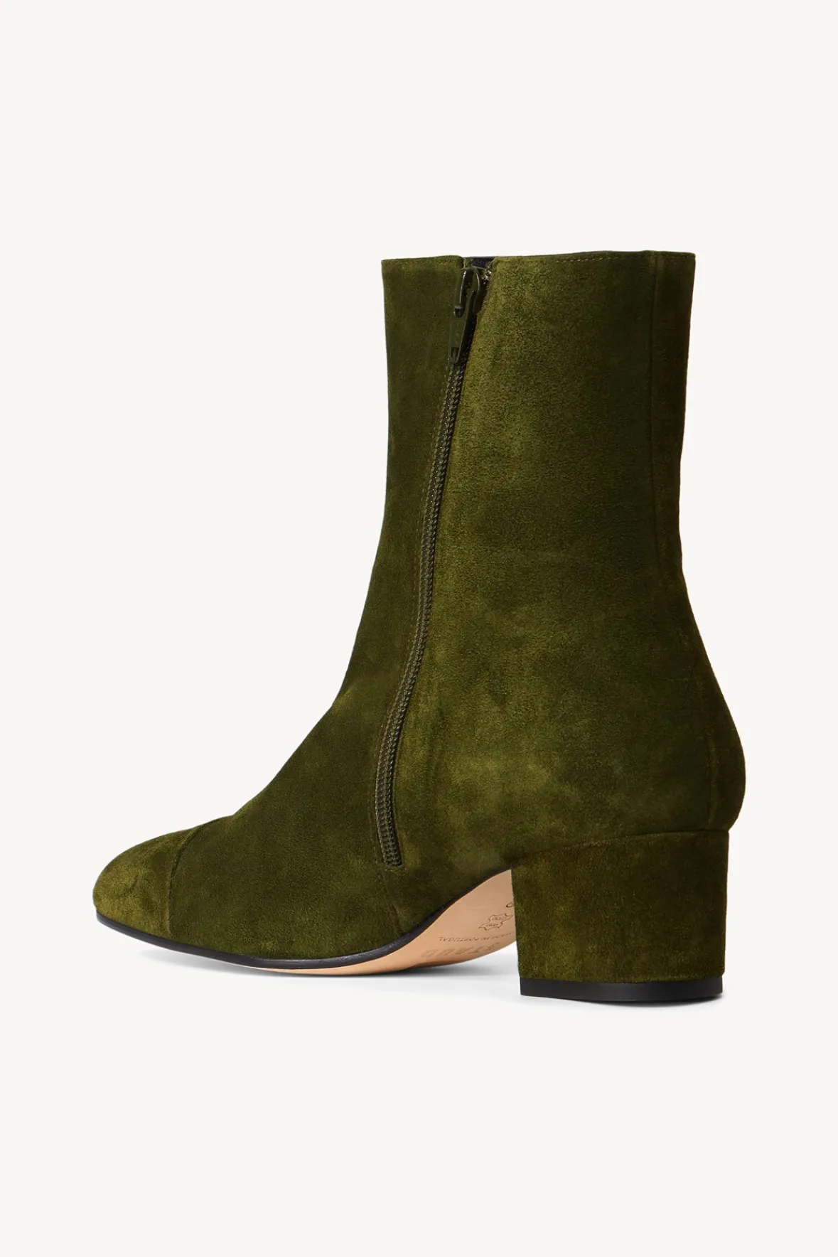 Boots|The Boot Shop<STAUD AIMEE SHORT BOOT OLIVE SUEDE OLIVESUEDE