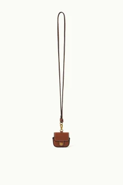 Small Leather Goods|Necklaces<STAUD AIRPOD PRO CASE   Tan