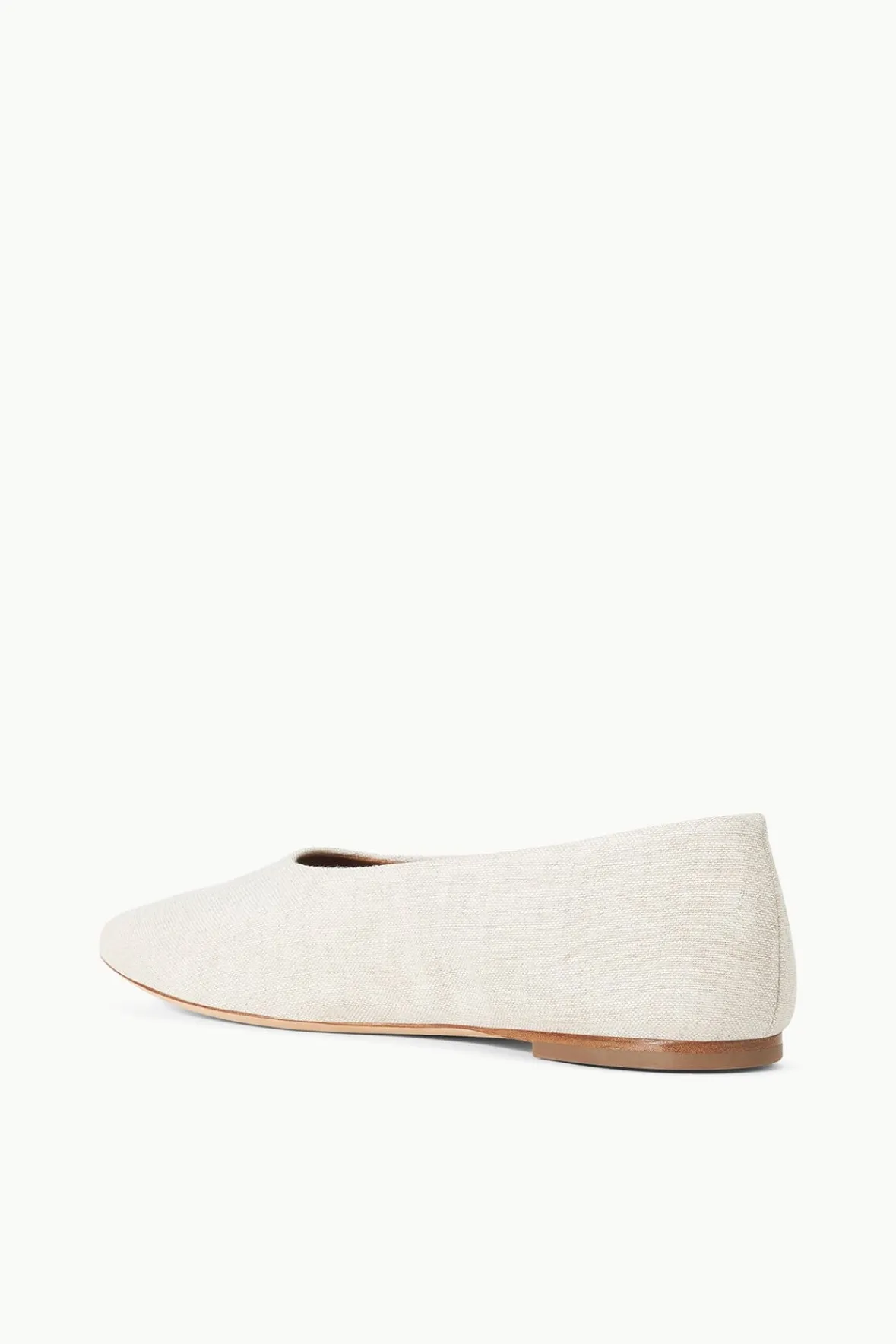 The Alba Ballet Flat|Spring Slides<STAUD ALBA BALLET FLAT NATURAL