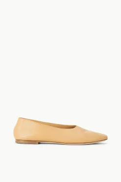Mules & Flats|The Alba Ballet Flat<STAUD ALBA BALLET FLAT PORCINI