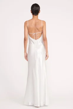 Dresses<STAUD ALEXA DRESS   SILVER