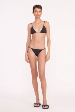Bikinis<STAUD ALEXIS TRIANGLE TOP   BLACK