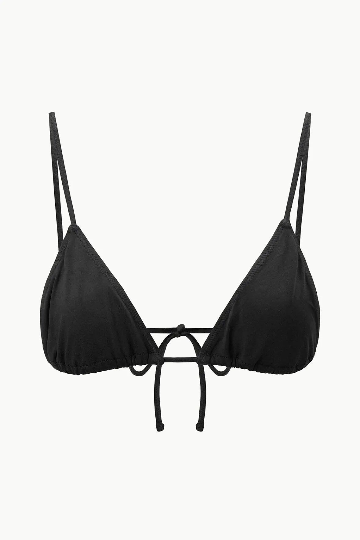 Bikinis<STAUD ALEXIS TRIANGLE TOP BLACK