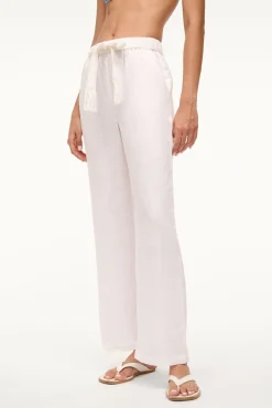 Cover-Ups<STAUD ALIZE PANT   WHITE