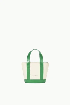 Allora|Totes<STAUD ALLORA MICRO TOTE CREAM LEAF CREAMLEAF