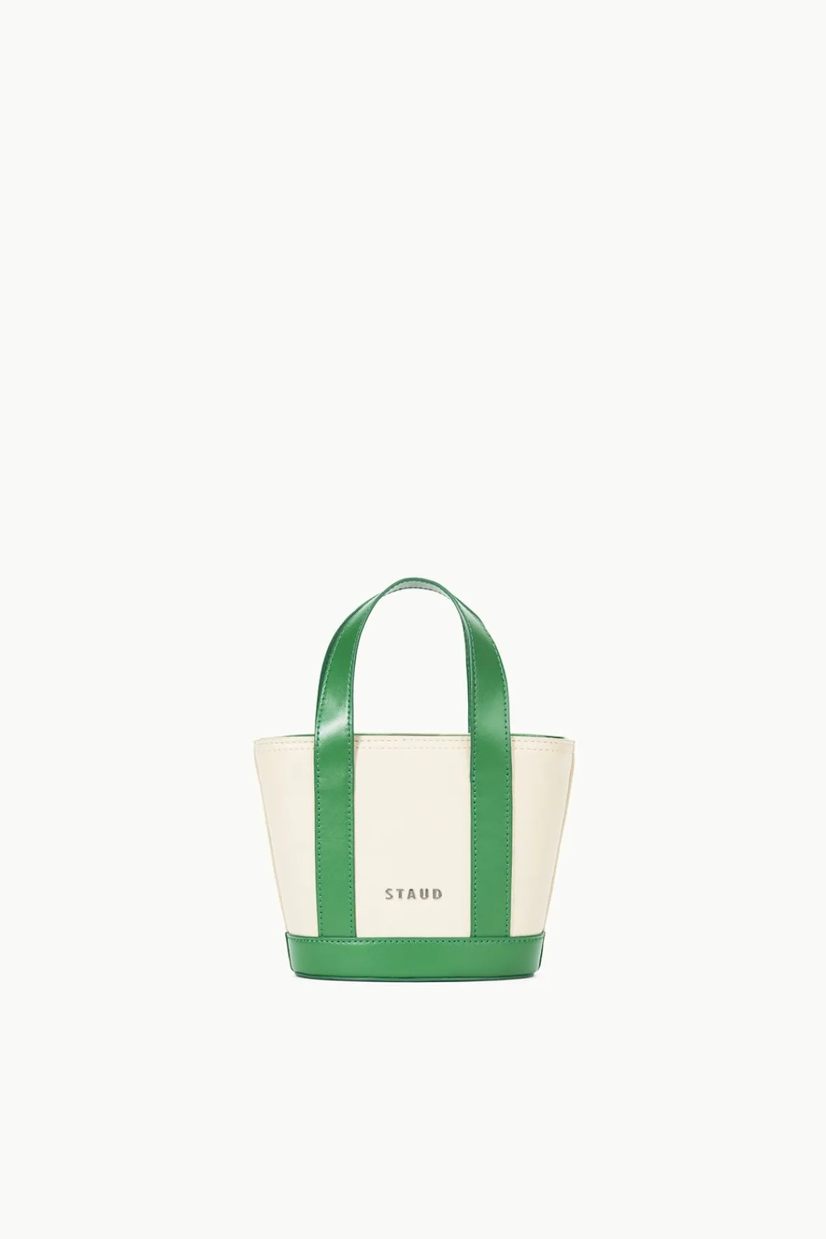 Allora|Totes<STAUD ALLORA MICRO TOTE CREAM LEAF CREAMLEAF