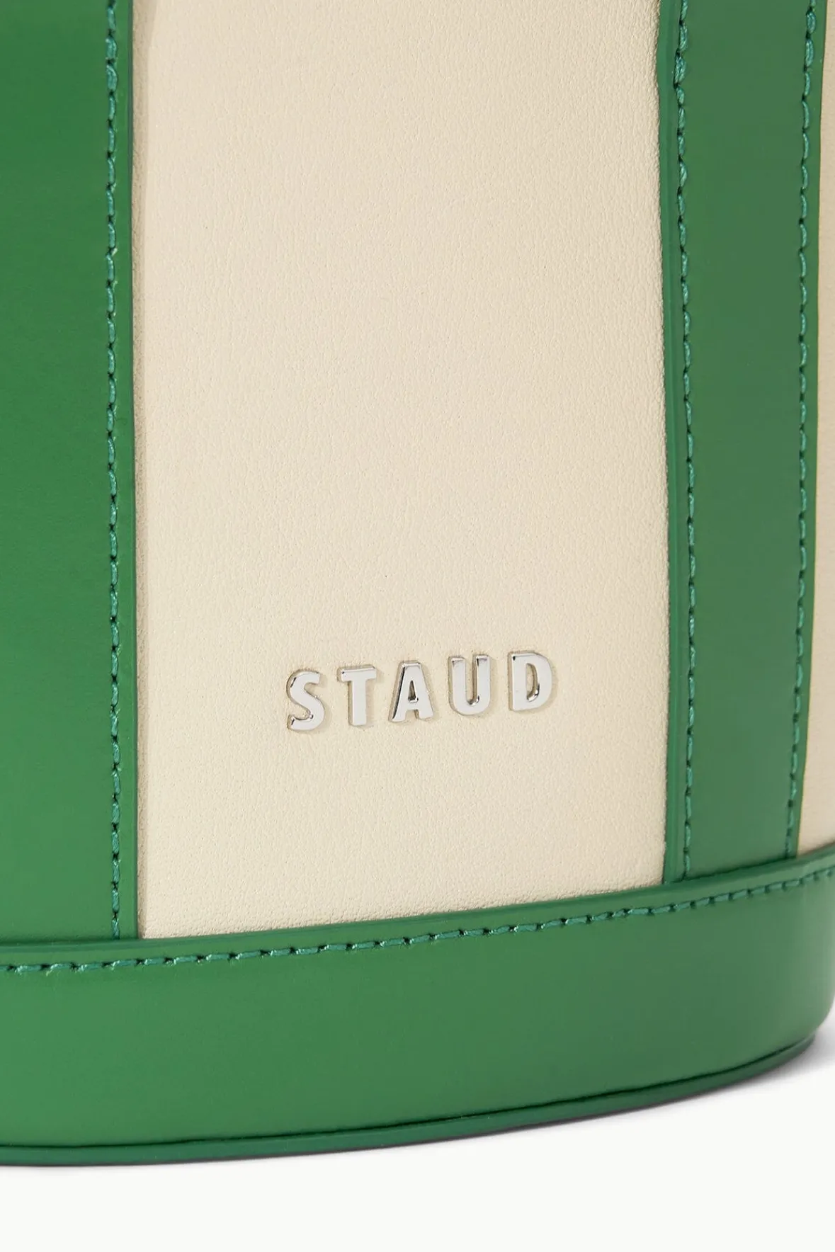 Allora|Totes<STAUD ALLORA MICRO TOTE CREAM LEAF CREAMLEAF