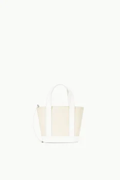 Allora|Totes<STAUD ALLORA MICRO TOTE  CREAM PAPER CREAMPAPER