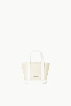 Allora|Totes<STAUD ALLORA MICRO TOTE  CREAM PAPER CREAMPAPER