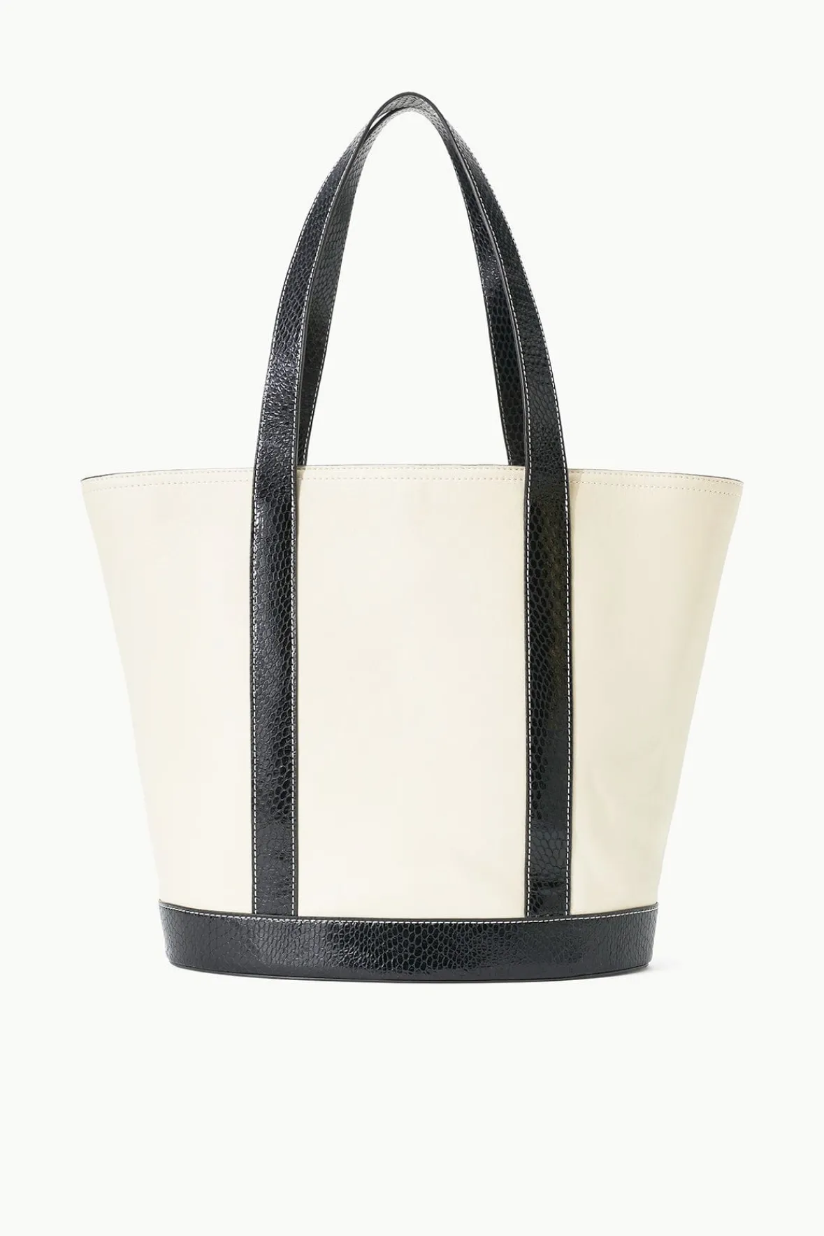 Allora|Totes<STAUD ALLORA TOTE CREAM BLACK