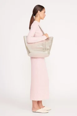 Totes|Allora<STAUD ALLORA TOTE   SILVER