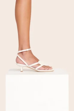 Heels<STAUD AMOUR KITTEN HEEL   PAPER