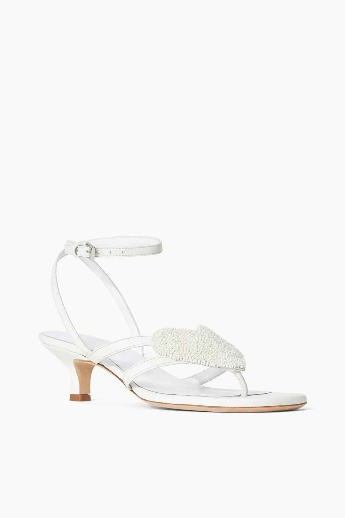Heels<STAUD AMOUR KITTEN HEEL PAPER