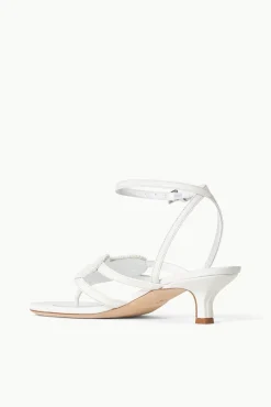 Heels<STAUD AMOUR KITTEN HEEL PAPER