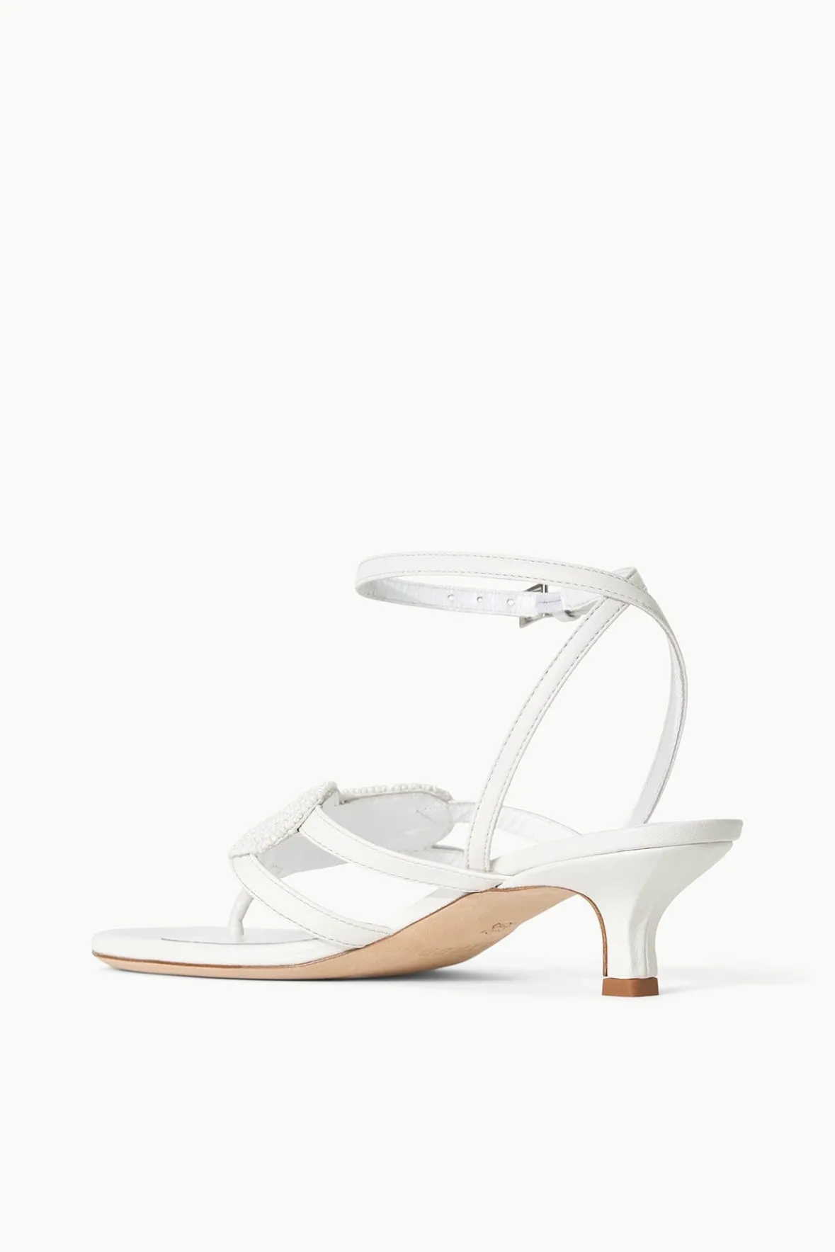 Heels<STAUD AMOUR KITTEN HEEL PAPER