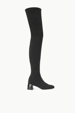 The Boot Shop<STAUD ANDY OVER THE KNEE BOOT   BLACK