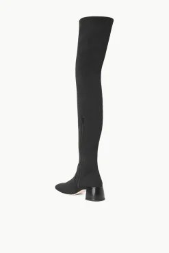 The Boot Shop<STAUD ANDY OVER THE KNEE BOOT   BLACK