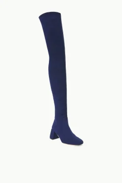 The Boot Shop<STAUD ANDY OVER THE KNEE BOOT   NAVY