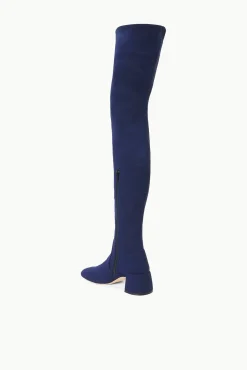 The Boot Shop<STAUD ANDY OVER THE KNEE BOOT   NAVY