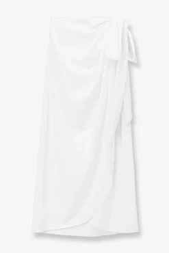 Cover-Ups<STAUD ANGELICA COVERUP SKIRT WHITE