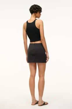 Spring Suiting|Skirts<STAUD ANNETTE SKIRT   BLACK