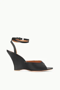 Platforms & Wedges<STAUD ANOUSH WEDGE   BLACK