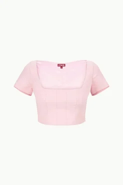 Tops<STAUD ANYA TOP  CHERRY BLOSSOM CHERRYBLOSSOM