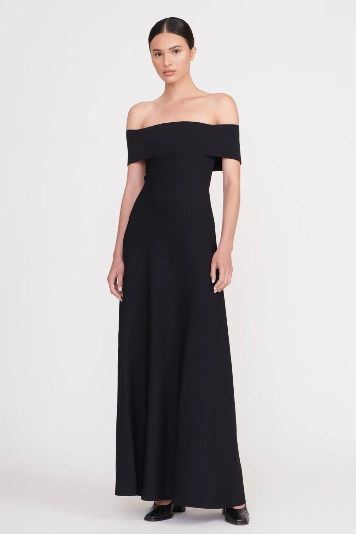 Dresses<STAUD ARTISTRY DRESS BLACK