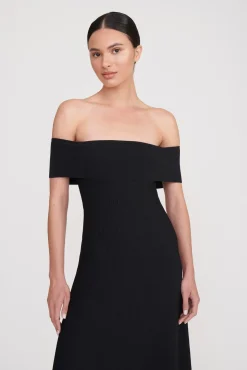 Dresses<STAUD ARTISTRY DRESS BLACK