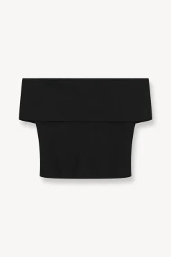 Tops<STAUD ARTISTRY TOP BLACK