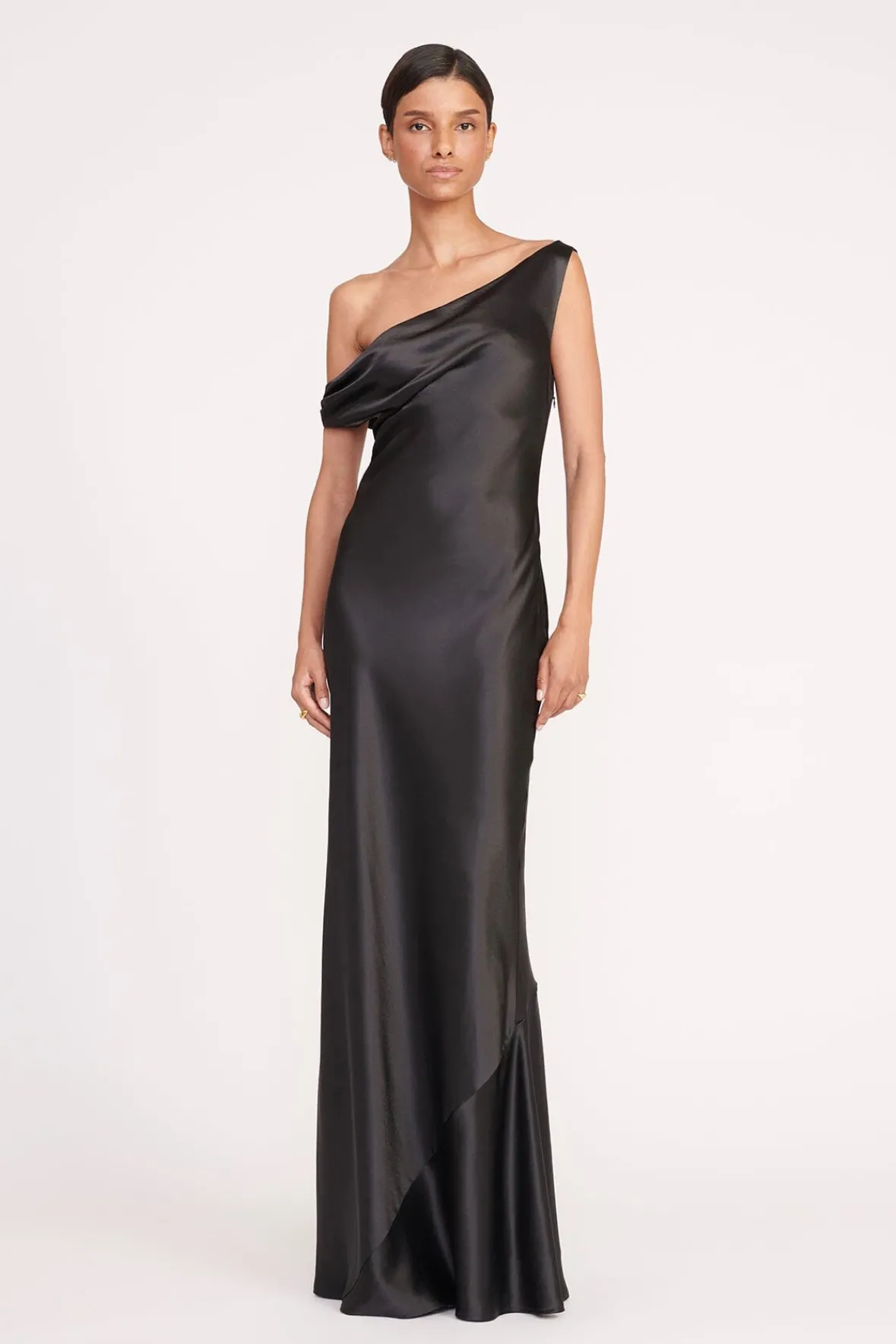 Dresses<STAUD ASHANTI DRESS BLACK