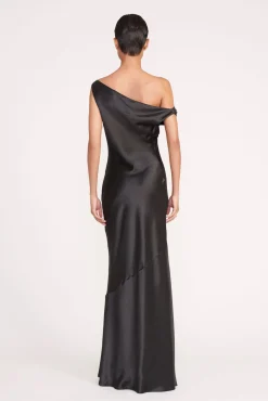 Dresses<STAUD ASHANTI DRESS BLACK