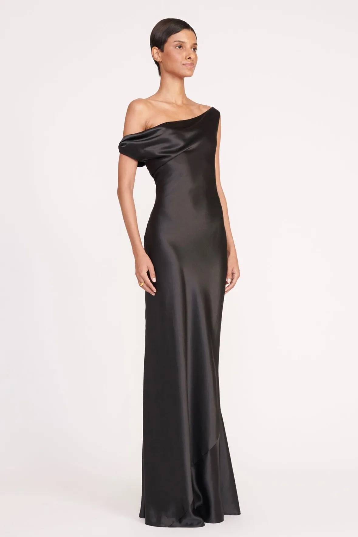 Dresses<STAUD ASHANTI DRESS BLACK